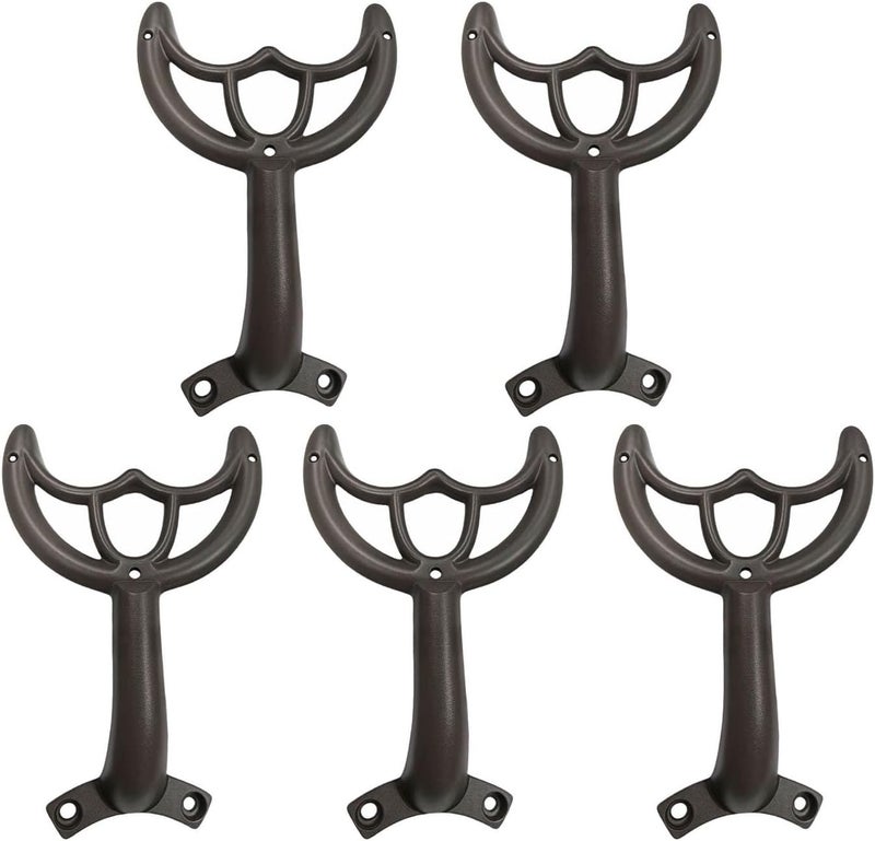 5 Pcs 52’’Ceiling Fan Blades Arms Replacement,Ceiling Fan Blades Arms Replacement Parts Mounting Bracket Kit for Replacing The Worn Fan Blades,Keep The Balance and Good Performance (Coffee)